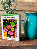 Wildflower Seeds Vase