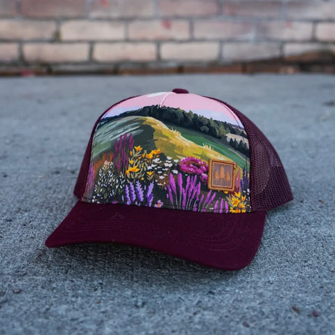 Wildflower Field Trucker Hat