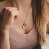 Love Letter Rose Gold Locket