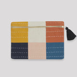 Checkered Zipper Pouch