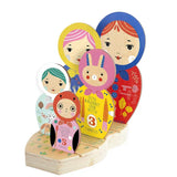 Masha & Her Friends: Wooden Nesting Doll Puzzle