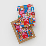 Merry Quilt Holiday Card-Box Set of 6