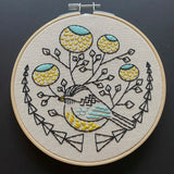 Chickadee Embroidery Kit