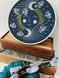 Moonglow Rikrack Embroidery Kits