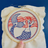 Mermaid Embroidery Kit