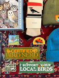 Certified Bird Nerd Bumper Sticker