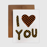 I Heart You Card