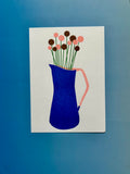 Flower Pitcher mini Risograph