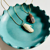 Ceramic Hand Necklace