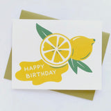 Lemon Birthday Card