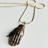 Ceramic Hand Necklace