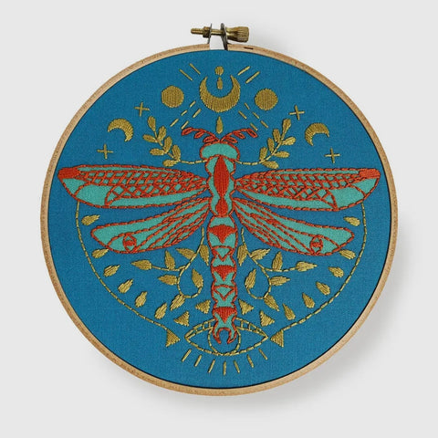 Mystic Dragonfly Rikrack Embroidery Kits