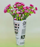 Newspaper Vase