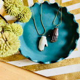 Ceramic Hand Necklace