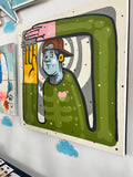 “Ah-ha” original artwork by Dan Duffy