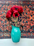 Felt Red Poppy Flower