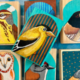 Mini Bird Block Illustrations