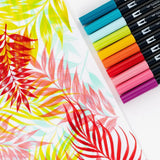 Dual Brush Pens-Tropical