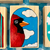 Mini Bird Block Illustrations