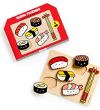 Sushi Friends: Wooden Tray Puzzle