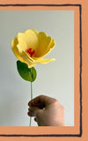 Felt Hibiscus Flower