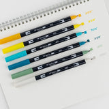 Dual Brush Pens-Lemon Squeezy