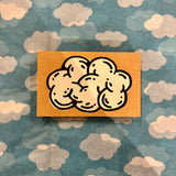 Mini Clouds-original artwork by Dan Duffy