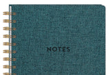 “Notes” Fabric Journal