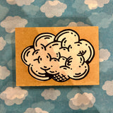 Mini Clouds-original artwork by Dan Duffy