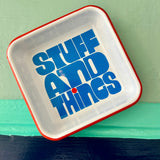 Lisa Congdon x CCH Stuff Enamelware Small Square Tray