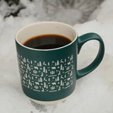 Montana Winter Pattern Mug