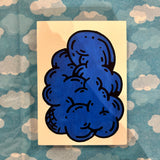 Mini Clouds-original artwork by Dan Duffy