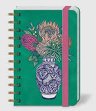 Palms Villa Vase Pocket Notebook