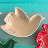Bird Shaped Pinch Bowl Set of 6
