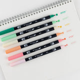 Dual Brush Pens-Just Peachy