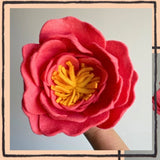Felt Peony
