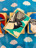 Mini Bird Block Illustrations
