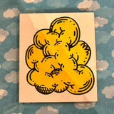 Mini Clouds-original artwork by Dan Duffy