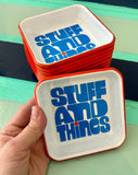 Lisa Congdon x CCH Stuff Enamelware Small Square Tray