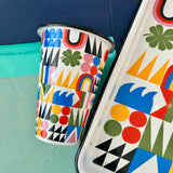 Lisa Congdon x CCH Brightside Enamelware Small Rect. Tray