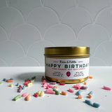 Happy Birthday Soy Candle