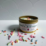 Happy Birthday Soy Candle