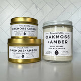 Oakmoss & Amber Soy Candle