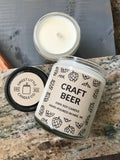 Craft Beer Soy Candle
