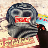 Cotton & Mesh Snapback Hat | Rowdy