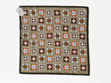 Quilt Square Illustrated Cotton Bandana