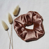 Rose Gold Satin Scrunchie | Handmade Scrunchie
