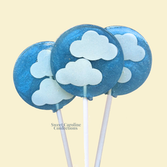 Cloud Lollipops, Cotton Candy Flavor-Vegan