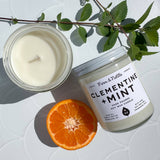 Clementine+Mint Scented Candle