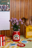 Ceramic Vase, Strawberry Jam
